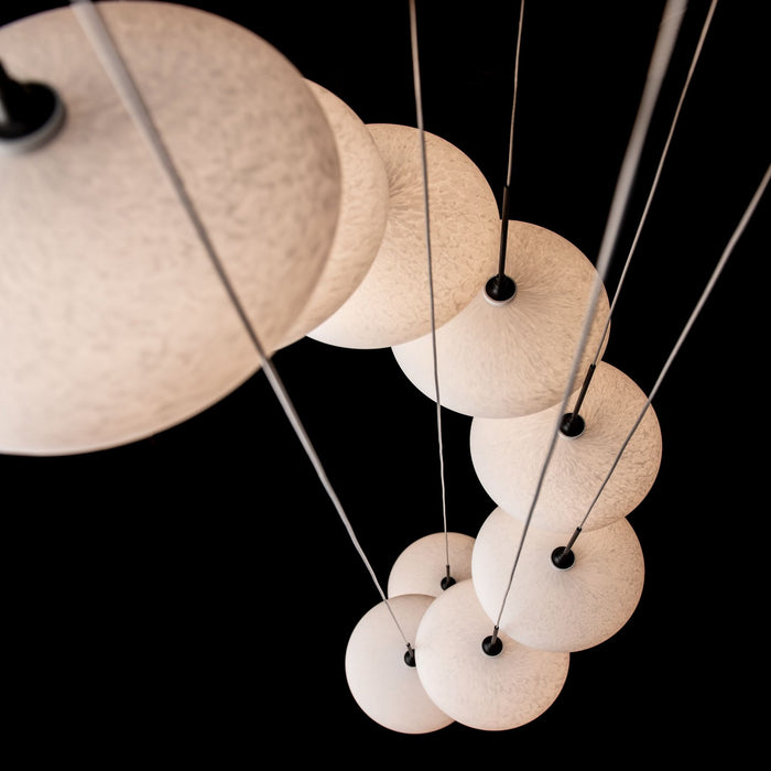 Hubbardton Forge - 131147-SKT-STND-10-GS0818 - LED Pendant - Clouds - Black