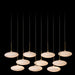 Hubbardton Forge - 131148-SKT-STND-86-GS0818 - LED Pendant - Clouds - Modern Brass