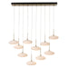 Hubbardton Forge - 131148-SKT-STND-86-GS0818 - LED Pendant - Clouds - Modern Brass