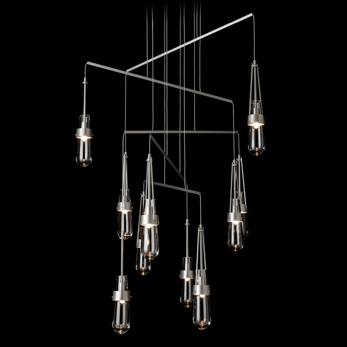 Hubbardton Forge - 131149-SKT-STND-82-ZM0434 - LED Pendant - Link - Vintage Platinum
