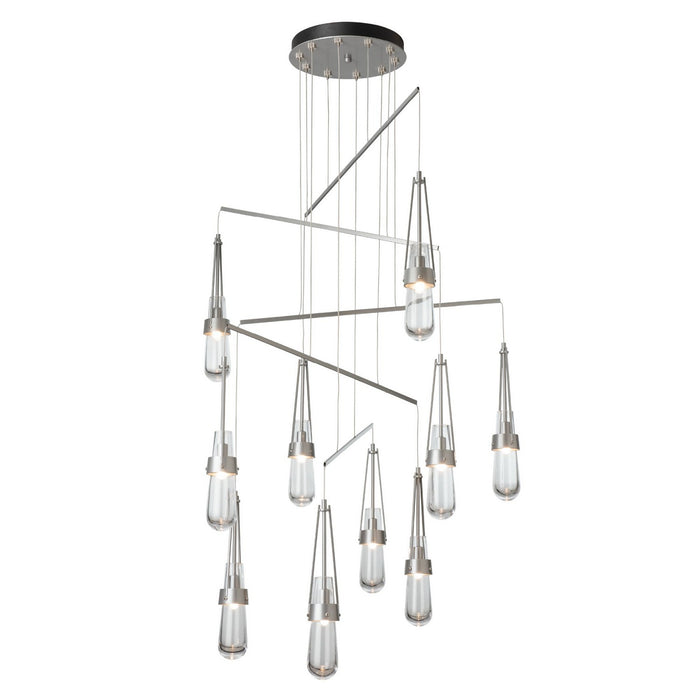 Hubbardton Forge - 131149-SKT-STND-82-ZM0434 - LED Pendant - Link - Vintage Platinum