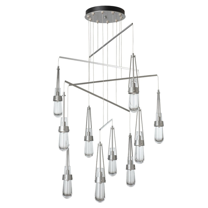 Hubbardton Forge - 131149-SKT-STND-82-ZM0434 - LED Pendant - Link - Vintage Platinum