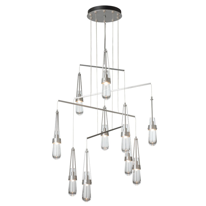 Hubbardton Forge - 131149-SKT-STND-82-ZM0434 - LED Pendant - Link - Vintage Platinum