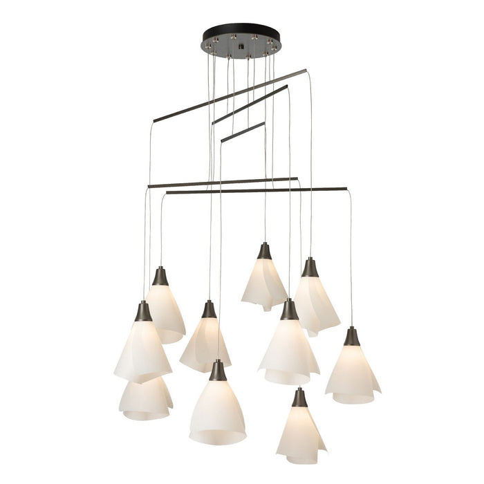 Hubbardton Forge - 131152-SKT-STND-07-SH1987 - LED Pendant - Mobius - Dark Smoke