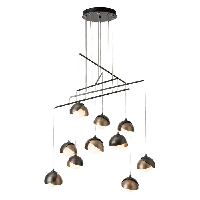 Hubbardton Forge - 131155-SKT-STND-07-84-GG0711 - LED Pendant - Brooklyn - Dark Smoke