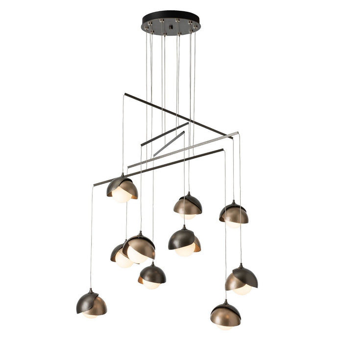 Hubbardton Forge - 131155-SKT-STND-07-84-GG0711 - LED Pendant - Brooklyn - Dark Smoke