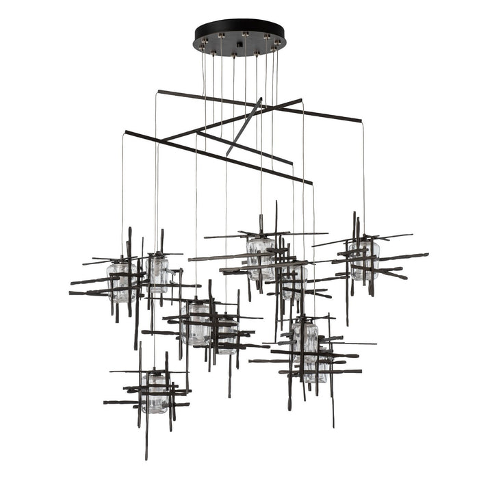 Hubbardton Forge - 131156-SKT-STND-14-II0728 - LED Pendant - Tura - Oil Rubbed Bronze