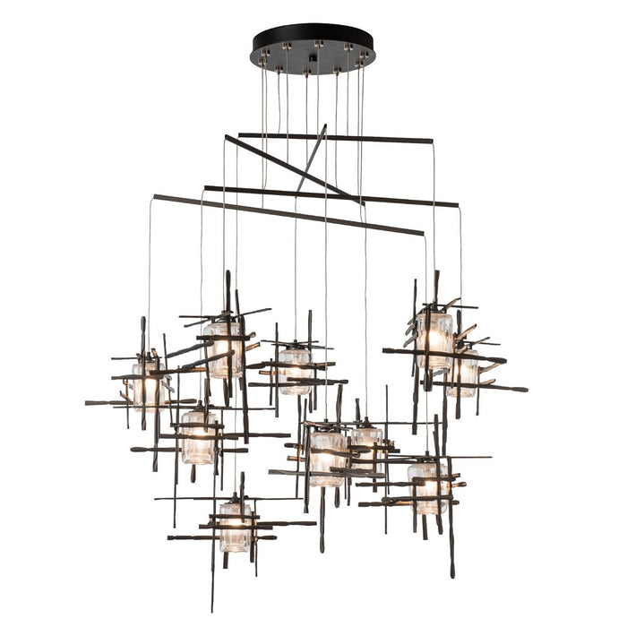 Hubbardton Forge - 131156-SKT-STND-14-II0728 - LED Pendant - Tura - Oil Rubbed Bronze