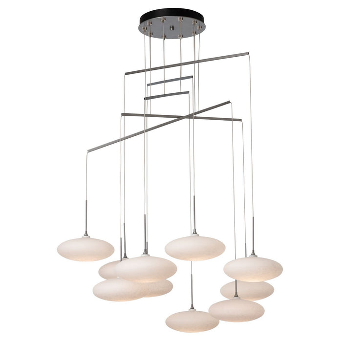 Hubbardton Forge - 131157-SKT-STND-82-GS0818 - LED Pendant - Clouds - Vintage Platinum