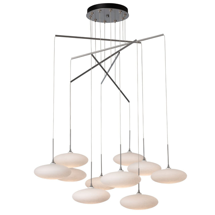 Hubbardton Forge - 131157-SKT-STND-82-GS0818 - LED Pendant - Clouds - Vintage Platinum