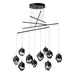 Hubbardton Forge - 131159-SKT-STND-10-BP0754 - LED Pendant - Chrysalis - Black