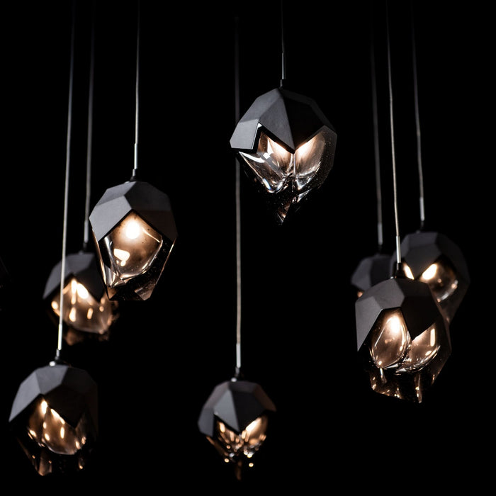 Hubbardton Forge - 131159-SKT-STND-10-BP0754 - LED Pendant - Chrysalis - Black