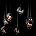 Hubbardton Forge - 131159-SKT-STND-10-BP0754 - LED Pendant - Chrysalis - Black