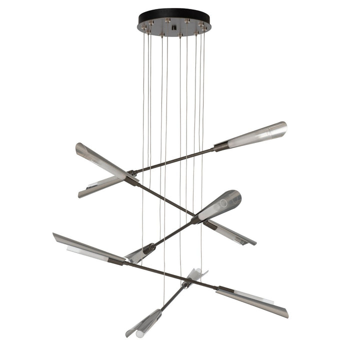 Hubbardton Forge - 131410-SKT-STND-07-85-WC0822 - LED Pendant - Flight - Dark Smoke