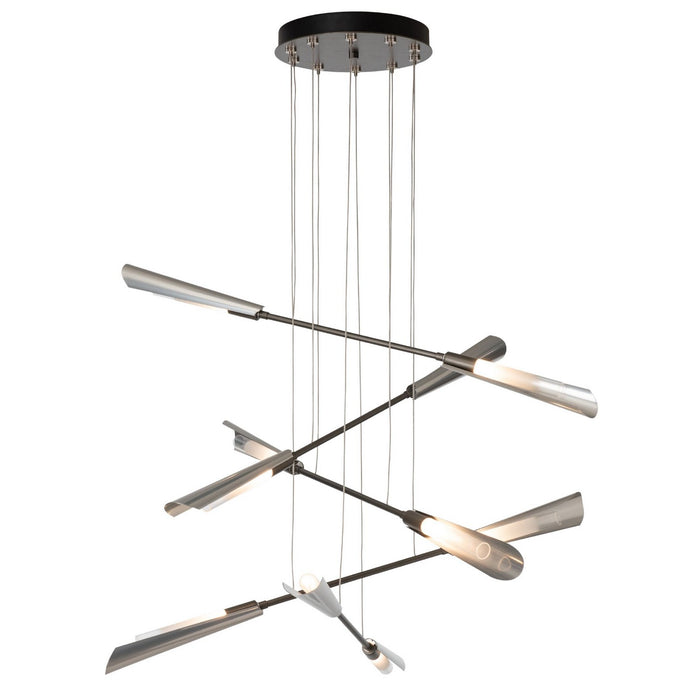 Hubbardton Forge - 131410-SKT-STND-07-85-WC0822 - LED Pendant - Flight - Dark Smoke