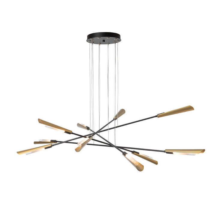 Hubbardton Forge - 131412-SKT-LONG-10-86-WC0822 - LED Pendant - Flight - Black