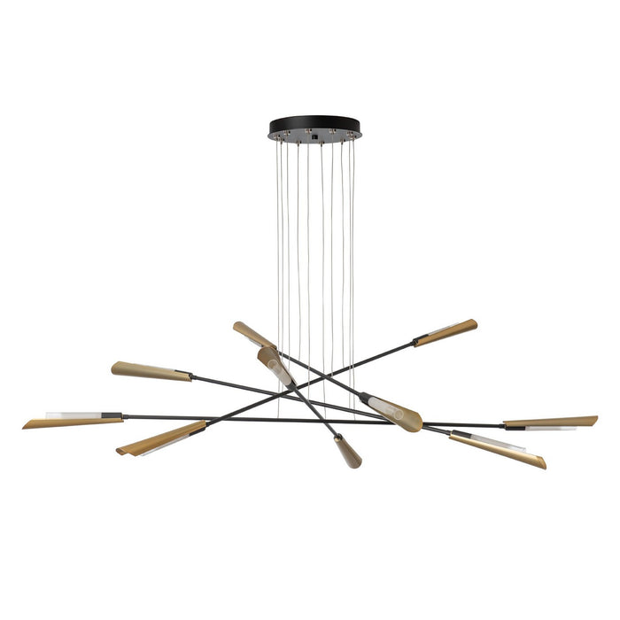 Hubbardton Forge - 131412-SKT-LONG-10-86-WC0822 - LED Pendant - Flight - Black