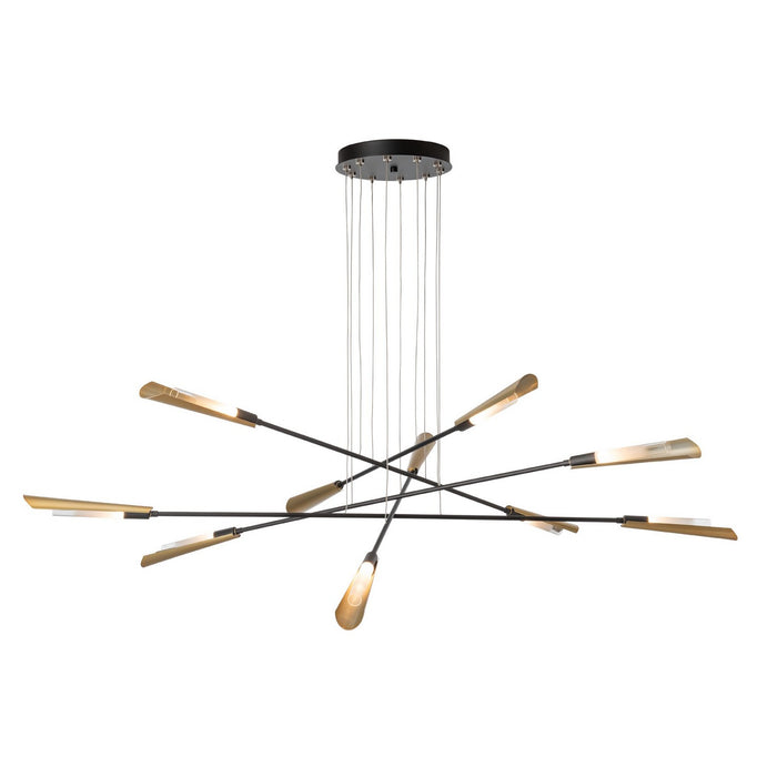 Hubbardton Forge - 131412-SKT-LONG-10-86-WC0822 - LED Pendant - Flight - Black