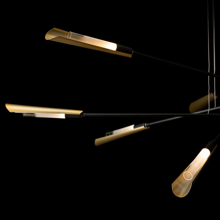 Hubbardton Forge - 131412-SKT-LONG-10-86-WC0822 - LED Pendant - Flight - Black
