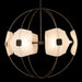 Hubbardton Forge - 131500-SKT-MULT-07-FD0835 - Six Light Pendant - Astra - Dark Smoke