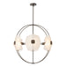 Hubbardton Forge - 131500-SKT-MULT-07-FD0835 - Six Light Pendant - Astra - Dark Smoke