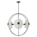 Hubbardton Forge - 131500-SKT-MULT-07-FD0835 - Six Light Pendant - Astra - Dark Smoke