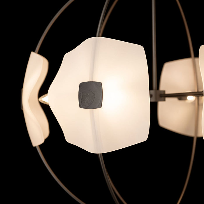 Hubbardton Forge - 131500-SKT-MULT-07-FD0835 - Six Light Pendant - Astra - Dark Smoke