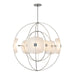 Hubbardton Forge - 131503-SKT-MULT-85-FD0852 - Ten Light Pendant - Astra - Sterling