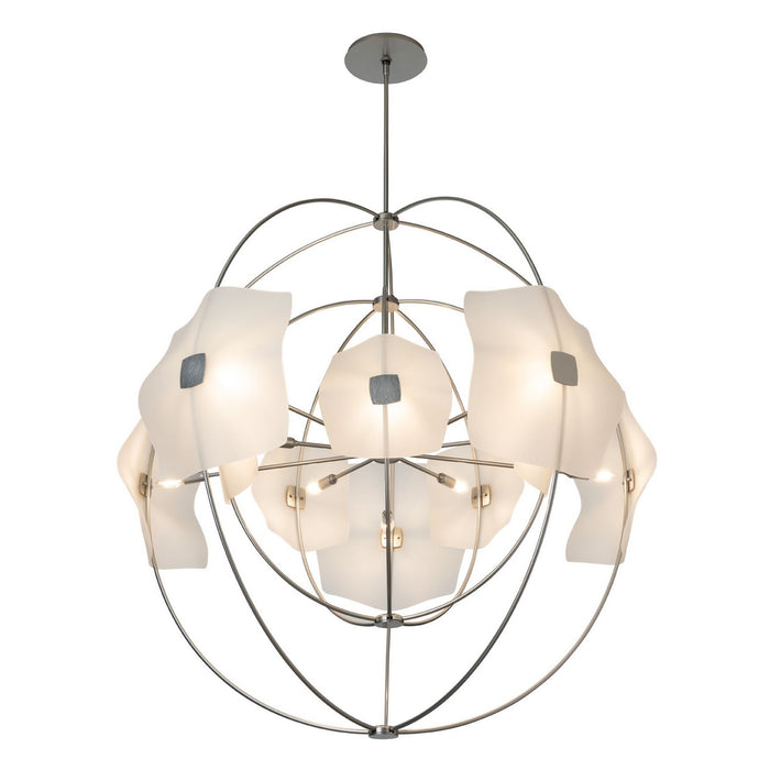 Hubbardton Forge - 131503-SKT-MULT-85-FD0852 - Ten Light Pendant - Astra - Sterling