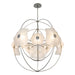 Hubbardton Forge - 131503-SKT-MULT-85-FD0852 - Ten Light Pendant - Astra - Sterling