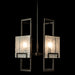 Hubbardton Forge - 131550-SKT-MULT-14-FD0836 - Four Light Pendant - Geo - Oil Rubbed Bronze