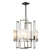 Hubbardton Forge - 131550-SKT-MULT-14-FD0836 - Four Light Pendant - Geo - Oil Rubbed Bronze