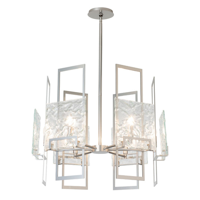 Hubbardton Forge - 131552-SKT-MULT-85-ZM0836 - Six Light Pendant - Geo - Sterling