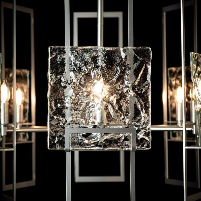 Hubbardton Forge - 131552-SKT-MULT-85-ZM0836 - Six Light Pendant - Geo - Sterling