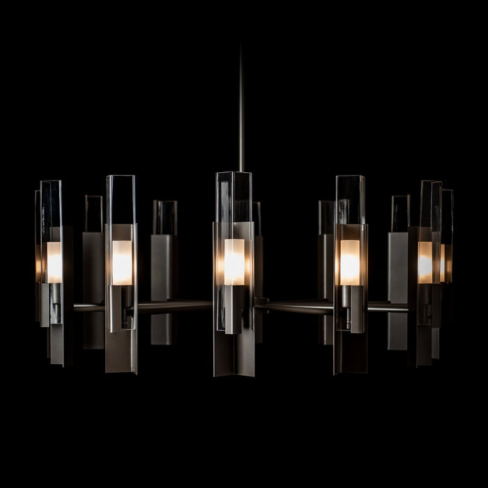 Hubbardton Forge - 132047-SKT-MULT-07-ZM0828 - 12 Light Pendant - Summit - Dark Smoke