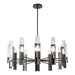 Hubbardton Forge - 132047-SKT-MULT-07-ZM0828 - 12 Light Pendant - Summit - Dark Smoke