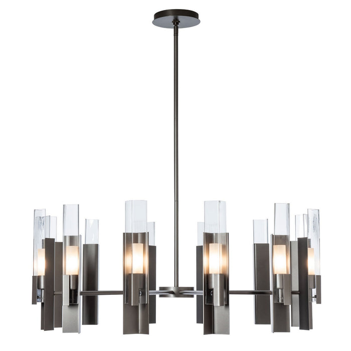 Hubbardton Forge - 132047-SKT-MULT-07-ZM0828 - 12 Light Pendant - Summit - Dark Smoke