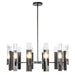 Hubbardton Forge - 132047-SKT-MULT-07-ZM0828 - 12 Light Pendant - Summit - Dark Smoke