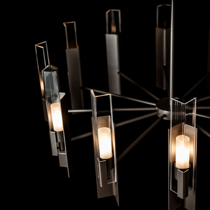 Hubbardton Forge - 132047-SKT-MULT-07-ZM0828 - 12 Light Pendant - Summit - Dark Smoke