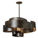 Hubbardton Forge - 132117-SKT-MULT-07 - Six Light Pendant - Zen - Dark Smoke