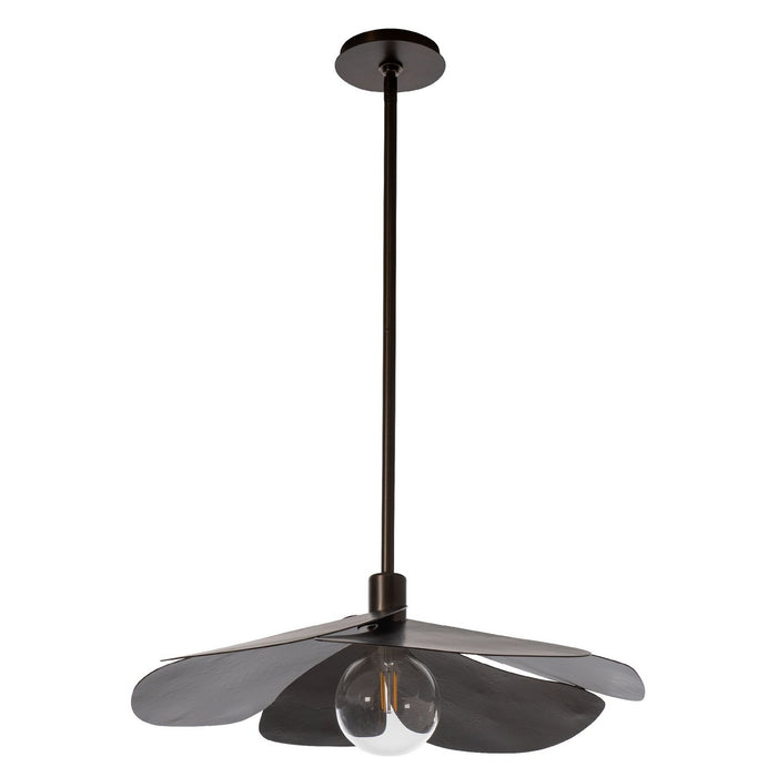Hubbardton Forge - 139460-SKT-MULT-05 - One Light Pendant - Hana - Bronze