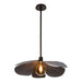 Hubbardton Forge - 139460-SKT-MULT-05 - One Light Pendant - Hana - Bronze