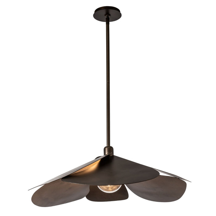 Hubbardton Forge - 139465-SKT-MULT-07 - One Light Pendant - Hana - Dark Smoke
