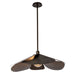 Hubbardton Forge - 139465-SKT-MULT-07 - One Light Pendant - Hana - Dark Smoke