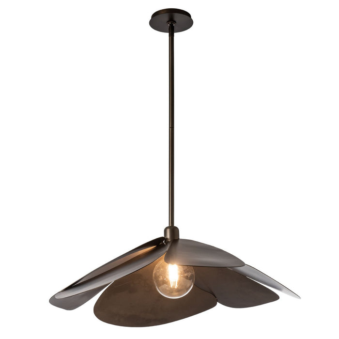 Hubbardton Forge - 139465-SKT-MULT-07 - One Light Pendant - Hana - Dark Smoke