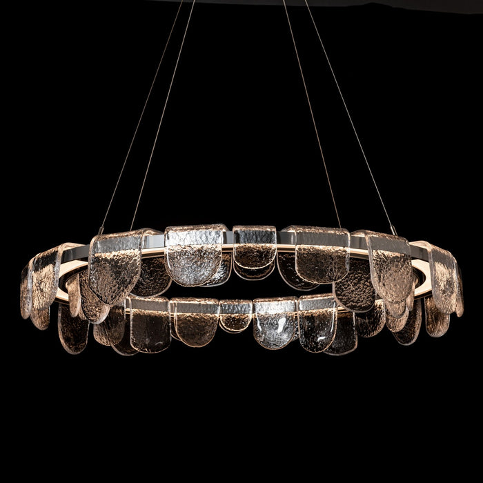 Hubbardton Forge - 139982-LED-STND-85-ZM0846 - LED Pendant - Riverbed - Sterling