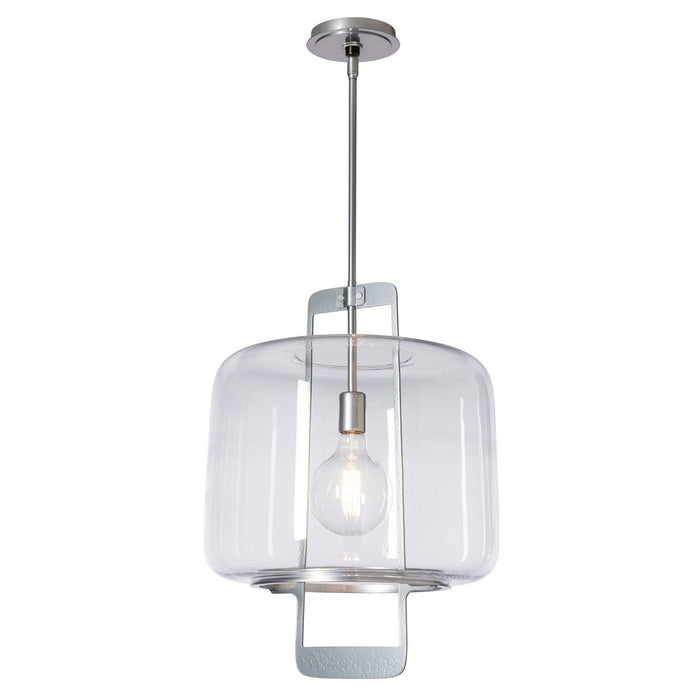 Hubbardton Forge - 187465-SKT-MULT-85-ZM0839 - One Light Lantern - Dane - Sterling