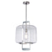 Hubbardton Forge - 187465-SKT-MULT-85-ZM0839 - One Light Lantern - Dane - Sterling