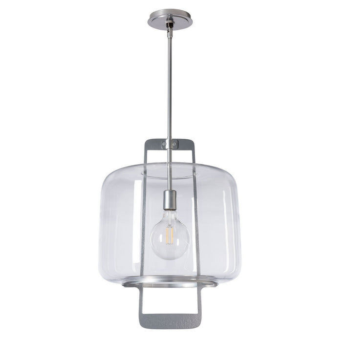 Hubbardton Forge - 187465-SKT-MULT-85-ZM0839 - One Light Lantern - Dane - Sterling