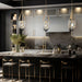 Hubbardton Forge - 187468-SKT-MULT-86-ZM0838 - One Light Pendant - Vaso - Modern Brass